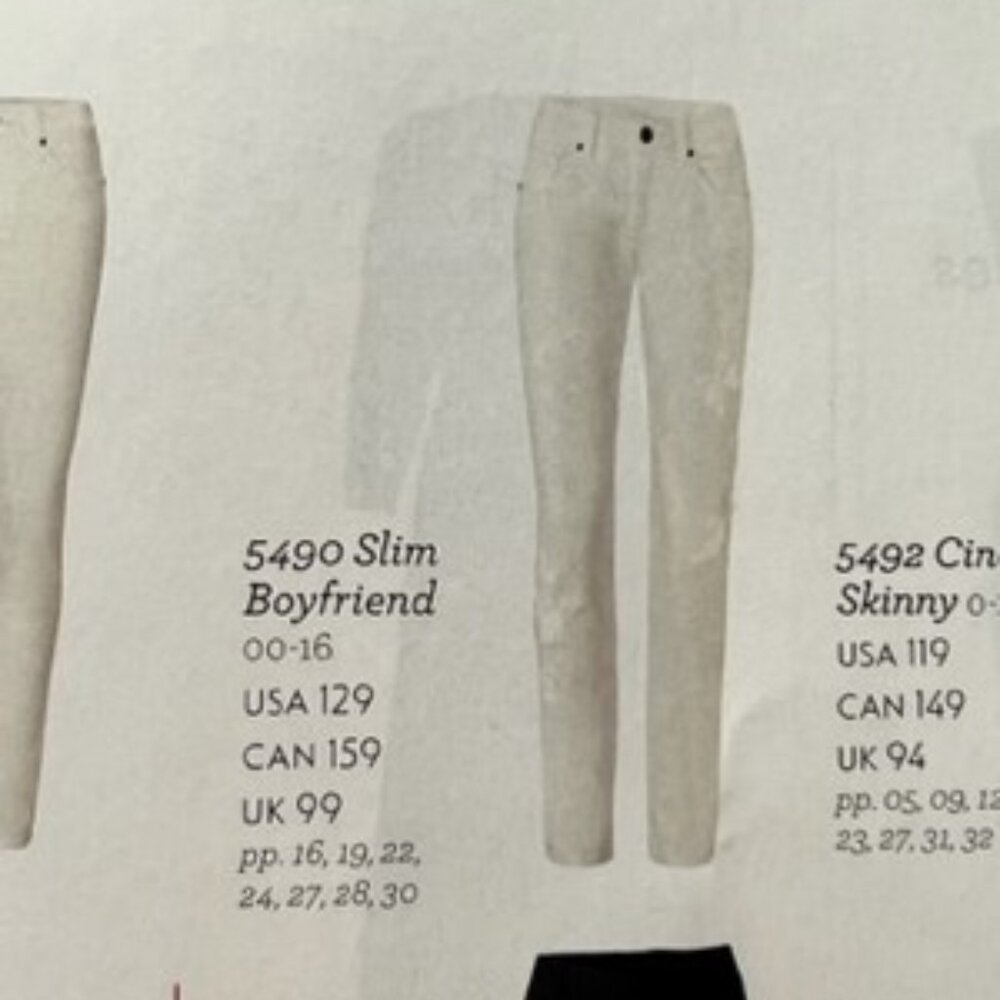 Cabi Size 6 White Slim Boyfriend